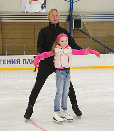 Главное-мечтать - урок фигурного катания с Плющенко