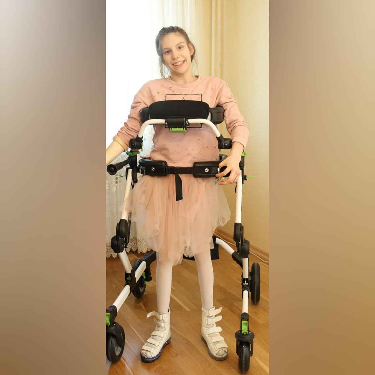 C1 quadriplegic woman